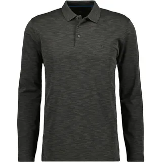 Ragman langarm Poloshirt Softknit - Grau