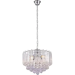 GLOBO Minnesota 4-flg. E14 40 cm rund verchromt