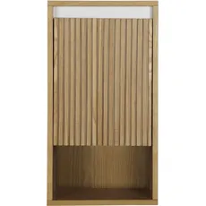 Bild Hängeschrank »Falun«, Badmöbel mit Rille, Badschrank, Breite 35 cm, braun