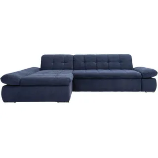 Mid.you Ecksofa , Dunkelblau , Textil , Uni , L-Form , 300x172 cm , Made in EU, FSC Mix , Schlafen auf Sitzhöhe , Wohnzimmer, Sofas & Couches, Wohnlandschaften, Ecksofas