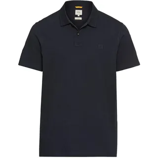 camel active Herren Kurzarm Poloshirt aus Organic Cotton Dunkelblau, menswear-3XL