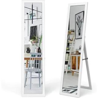 Costway Standspiegel 40 x 156,5 cm Gold