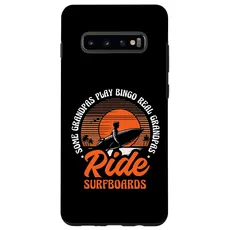 Hülle für Galaxy S10+ Real Grandpas Ride Surfboards Surfboard Surfer Wave Surfer