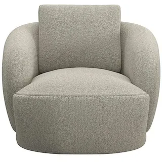 flexlux Sessel »Torino, rund, drehbar, Einzelsofa, Polstersessel, « Modernes, organisches Sessel-Design, Kaltschaum, Wellenunterfederung FLEXLUX