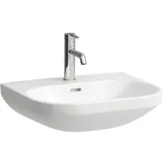 Laufen Lua Waschtisch, ohne Hahnloch, mit Überlauf, 550x460mm, H811081, Farbe: Weiß mit LCC