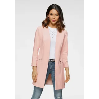 LAURA SCOTT Longblazer mit Reißverschlüssen rosa