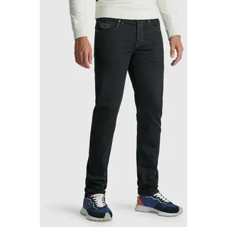 5-Pocket-Jeans PME LEGEND "NAVIGATOR PTR121", Herren, Gr. 36, Länge 32, schwarz (schwarz denim), Denim/Jeans, Obermaterial: 81% Baumwolle, 18% Polyester, 1% Viskose, lang, Jeans 5-Pocket-Jeans