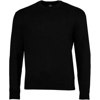 Sweater ARMANI EXCHANGE "Strickpullover", Herren, Gr. XL, schwarz, Obermaterial: 78% Viskose CV. 22% Polyamid PA., Sweatshirts Sweater