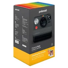 Polaroid Now R Gen. 2 Everything Box - Sofortbildkamera inkl. Film für 16 i-Type Fotos - Schwarz