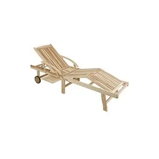 Garden Pleasure Sonnenliege JAVA natur Holz