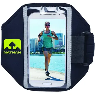 Nathan Unisex Super5K Handyarmtasche Schwarz