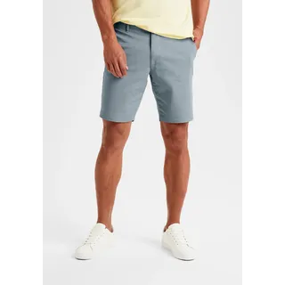 Chinoshorts H.I.S "regular-fit", Herren, Gr. 33, N-Gr, blau (graublau), Web, Obermaterial: 98% Baumwolle, 2% Elasthan, unifarben, regular fit kurz, Hosen Chinoshorts, Shorts aus elastischer Baumwoll-Qualität, Topseller