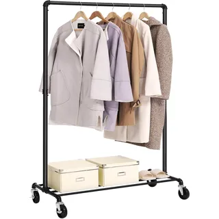 Songmics Garderobenständer HSR61BK Schwarz