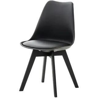 Linares Kunststoff schwarz/schwarz