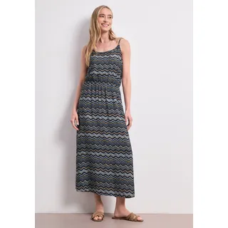 STREET ONE Midikleid Zick-Zack-Muster frozen wave 40