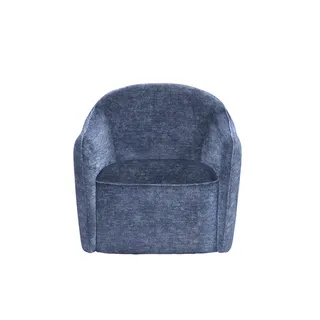 furninova Loungesessel »Beetle, Designersessel, retro, exclusiv«, mit Drehfunktion, im skandinavischen Design, blau