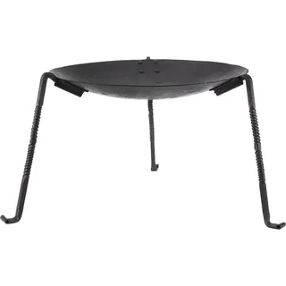 Robuste Feuerschale mit abnehmbaren Beinen aus 2 mm dickem Stahl