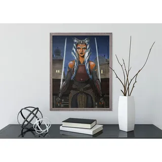 Komar Wandbild »Star Wars Ahsoka« Disney Set, 1 Stk. tlg. 30 x 40 cm (Breite x Höhe) - Kinderzimmer, Dekoration, bunt