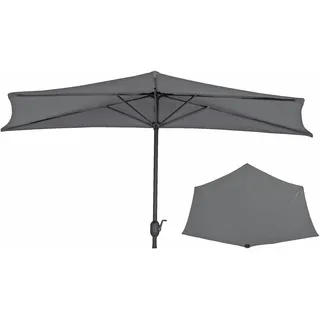Garden Pleasure Wandschirm 270 cm Schwarz