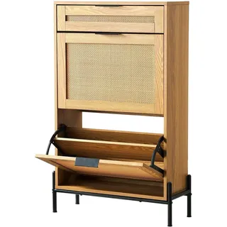 Vevor Schuhkipper 0 x 0 x 0 cm helle Holzfarbe / helle Holzfarbe