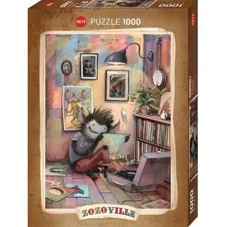 Heye Puzzle Zozoville: Vinylfliese 1000 Teile