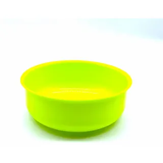 Kimmel Schüssel 750 ml Schale Müslischale Bowl Suppenschüssel Suppenteller, Kunststoffgeschirr Plastik, Mehrweggeschirr, Farbe limone
