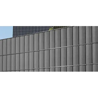 Floraworld Sichtschutz PP-Streifen 201,5 x 19 cm Anthrazit 5 Stk.