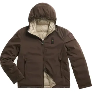 Blauer USA Herren Steppjacke Wendejacke Ballard Dark Brown - L