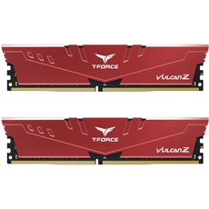 Bild TeamGroup T-Force Vulcan Z rot DIMM Kit 32GB, DDR4-3600, CL18-22-22-42 (TLZRD432G3600HC18JDC01)