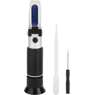 Refraktometer Zuckertestmessgerät 0-20 % mit Accurant Index für automatische Temperaturkompensation