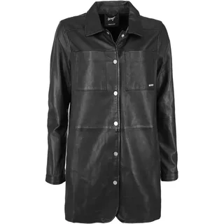 Maze Lederjacke "Lederhemd 42020135", schwarz