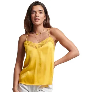 Superdry Studios Satin Cami Bluse - Daffodil Yellow - S