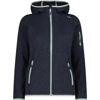 CMP Damen Fix Hood Fleecejacke titanio darker 40