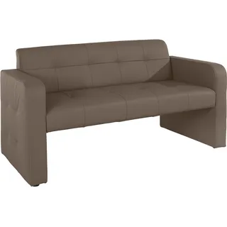 exxpo - sofa fashion Polsterbank »Barista Küchensofa, Sitzhöhe 49cm, kompakte Stellmaße« Frei im Raum stellbar, beige