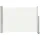 Seitenmarkise 80 x 300 cm Creme Polyester