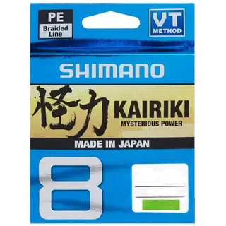 Shimano Line Kairiki 8 150 m 0,19 mm 12,0 kg M Green