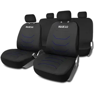 Autositz-Tragetücher Sparco Corsa Schwarz/Blau - Blau