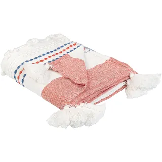Beliani Decke, Mehrfarbig, Textil, 130x150 cm Bunt