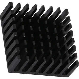 10pcs P25*10*25-B Aluminium Schwarzer Kühlkörper Chip Kühlrippe