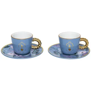 Bialetti Espressotasse 0,09 l Blau 2 St.