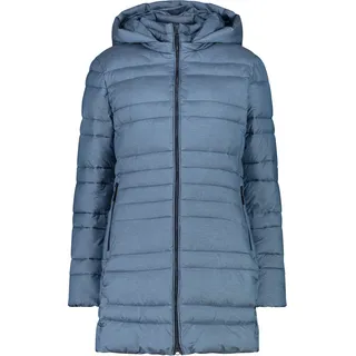 CMP Damen Parka Snaps Hood niagara mel.