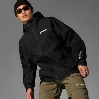 adidas Regenjacke Herren Schwarz M