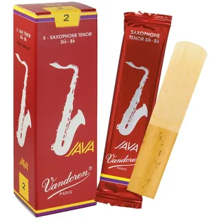 Vandoren Blatt Tenor Saxophon Java Filed Red Stärke: 2