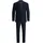Franco Plus Size Anzug Black 72