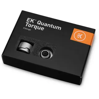 EK Water Blocks EK-Quantum Torque HDC 14-6er-Pack, Satin Titanium,