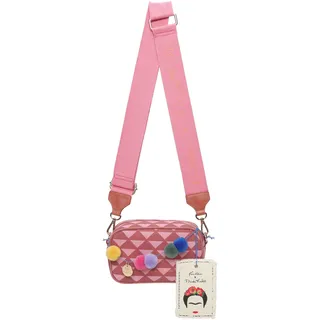 Fritzi aus Preußen Easy Go Umhängetasche Canvas Beere/Rosa