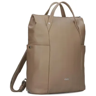 Zwei Rucksack / Backpack Pia PIR150 Rucksäcke Braun Damen