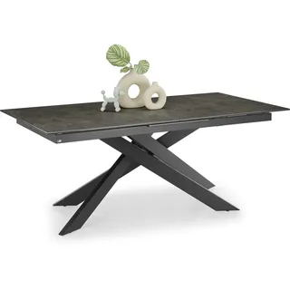 Set One by Musterring Baltimore 200-250 x 75 x 100 cm schwarz