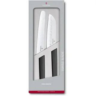 Victorinox Swiss Modern Messerset 2-tlg. Schwarz
