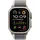 Watch Ultra 2 GPS + Cellular 44 mm Titaniumgehäuse beige Trail Loop grau/grün S/M